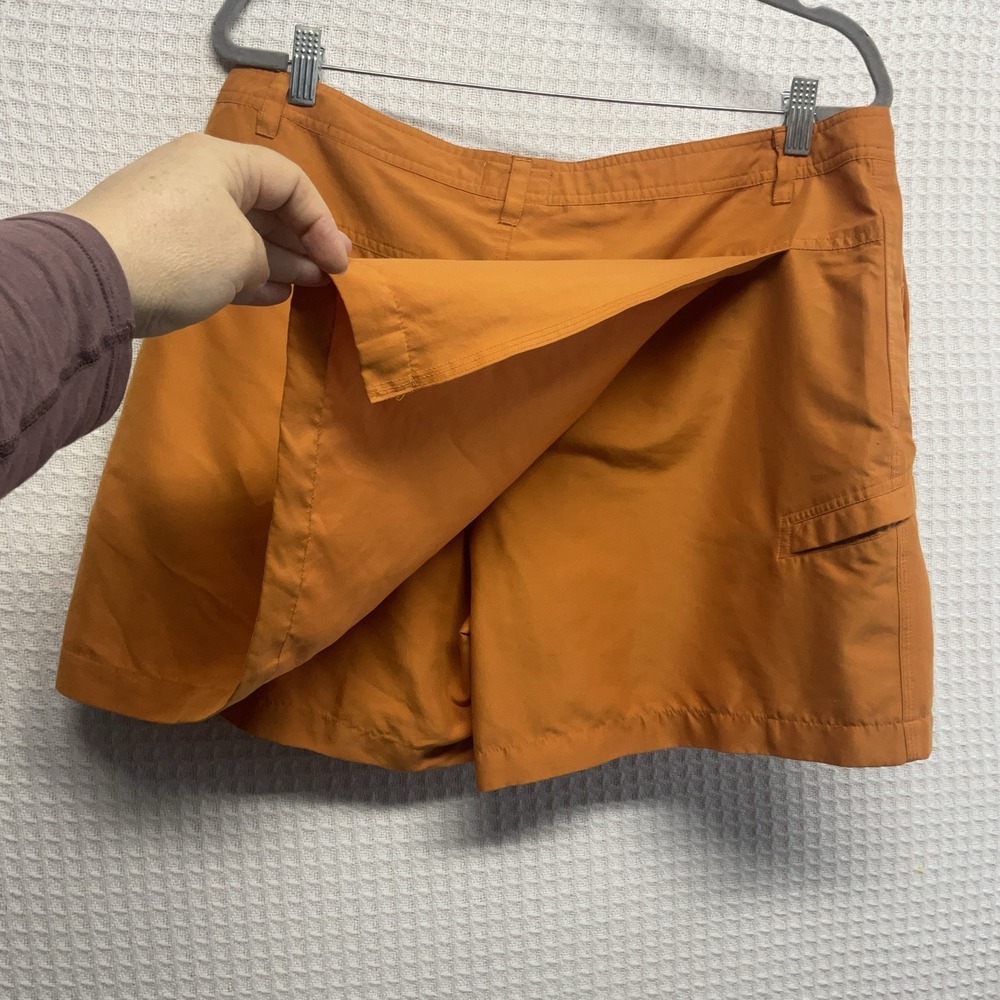 Aventura Clothing Skort Womens 14 Orange Wrap Lightweight Outdoors Hiking 1X - Picture 5 of 9